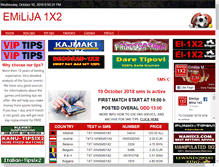 Tablet Screenshot of emilija1x2.com